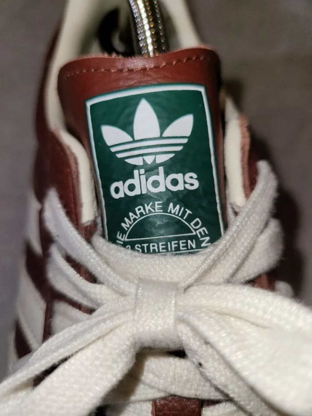 Adidas Samba OG JR0892 Fox Brown Off White Tan Gum Mens Size 10 Sneakers (#2601)